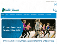 Tablet Screenshot of phlu.fi